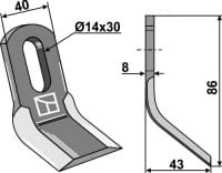 Y-Messer - passend zu Ferri 09001049