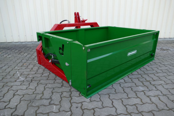 Düvelsdorf Heckcontainer 2,00m Heavy Duty - KAT 2 / Euroaufnahme