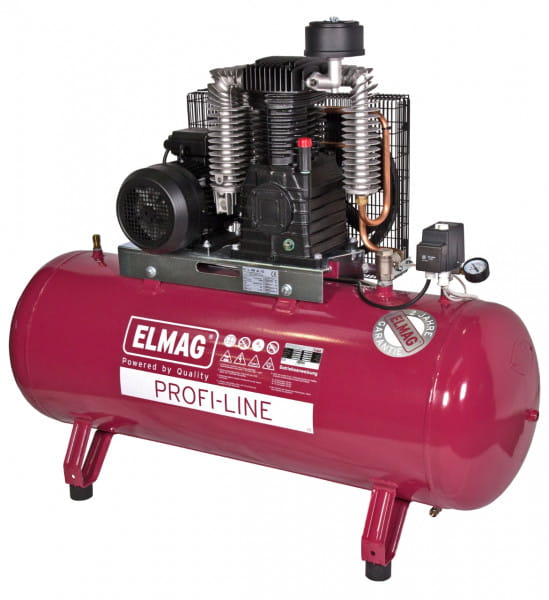 Kompressor PROFI-LINE PL-H 1080/15/500 D mit Sterndreieckanlage