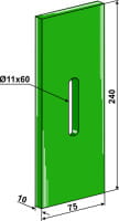 Abstreifer - passend zu Landsberg 435.780 Abstreifer - passend zu Landsberg 435.780