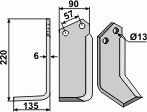 Fräsmesser HOW-34L