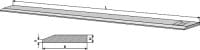 Schürfschiene Hardox 500 - 2000x180x20x8mm