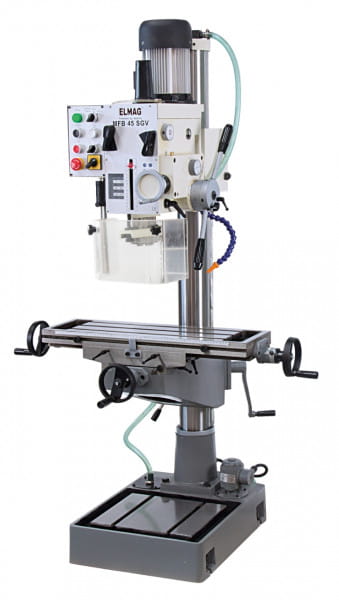 Elmag Getriebe Fräs- und Bohrmaschine MFB 45 SGV