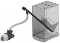 Pelletspeicher für Pelletbrenner - 450L