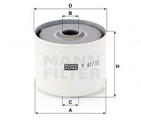 Mann Filter P 917/2 x Kraftstofffilterelement