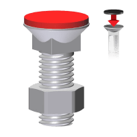 SCHRAUBEN TFCC 12*35 Cl.12.9 - Hartmetall Kopf SCHRAUBEN TFCC 12*35 Cl.12.9 - Hartmetall Kopf