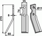 Fräsmesser IND-10L