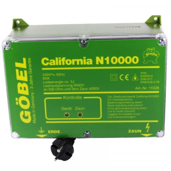 Netzgerät California N10000 - bis 50km