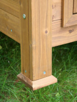 Kleintierstall für Kaninchen oder Hühner - 105 x 100 x 108cm