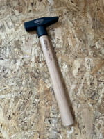 Schlosserhammer mit Hickorystiel 200g - 142.1320