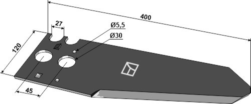 Ladewagenmesser - passend zu Krone HSD / HSL - 003391763