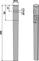Kreiseleggenzinken - passend zu Breviglieri 0028081 / Schmotzer