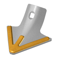 Hackschar Universal - Breite 105 mm HR2