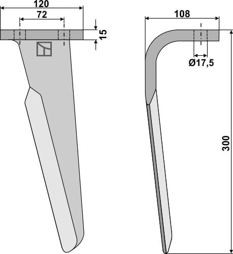 Kreiseleggenzinken L - passend zu Celli 6226041