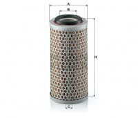 Luftfilter Mann Filter C 1176/3 Luftfilter Mann Filter C 1176/3