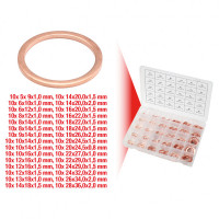 Sortiment Kupfer-Dichtringe - 5-28