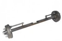 FAD Achse gebremst - 6-Loch / M18 / 1500mm / 4400kg