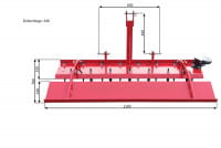 Reitplatzplaner / Reitbahnplaner 1,10m / KAT 1