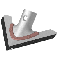 Hackschare Universel - Breite 180mm - Hartmetall - Anschraub