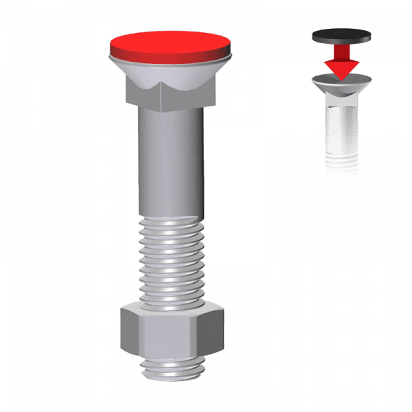 SCHRAUBEN TFCC 12*60 Cl.12.9 Hartmetall Kopf