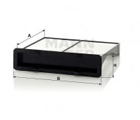 Mann Filter CU22004 Innenraumfilterelement