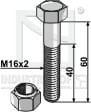 Schraube M16 x 60