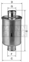 Mann Filter W 76/1 Hydraulik-Leitungsfilter (Inline)