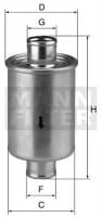 Mann Filter W 76/1 Hydraulik-Leitungsfilter (Inline) Mann Filter W 76/1 Hydraulik-Leitungsfilter (Inline)