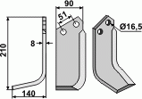 Fräsmesser HOW-20L