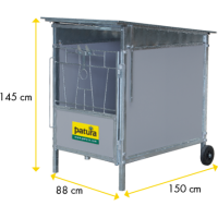 Patura mobile Kälberbox - MINI