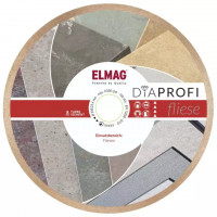 Elmag Fliesen Diamanttrennscheibe 180x8 / 8mm - 25,4mm Bohrung