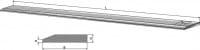 Schürfschiene 5000x150x20x8