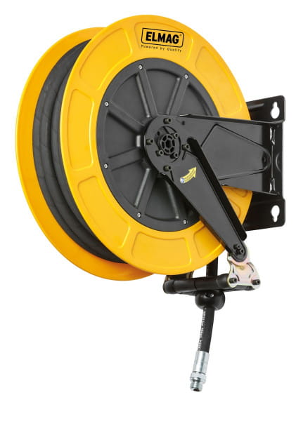 INDUSTRIE Schlauchaufroller '4430/11' für Druckluft u. Wasser 70°C, 15 m, 1/2', 20bar'ABS-Kunststoff