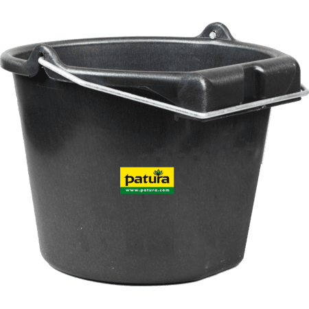 Patura Kunststoff Eimer 20L - schwarz