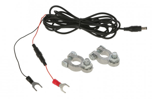Anschlusskabel für Auto-/ Weidezaunbatterie - 3m