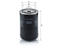 Motorölfilter Mann Filter W 940/62 Motorölfilter Mann Filter W 940/62