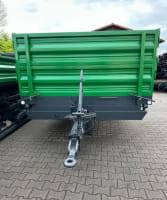 Anhänger Einachser Kombi Tieflader / Kipper - 8 T / 450x230 cm