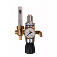 KAYSER Druckregler mit Flowmeter und Gassparventil KAYSER Druckregler mit Flowmeter und Gassparventil