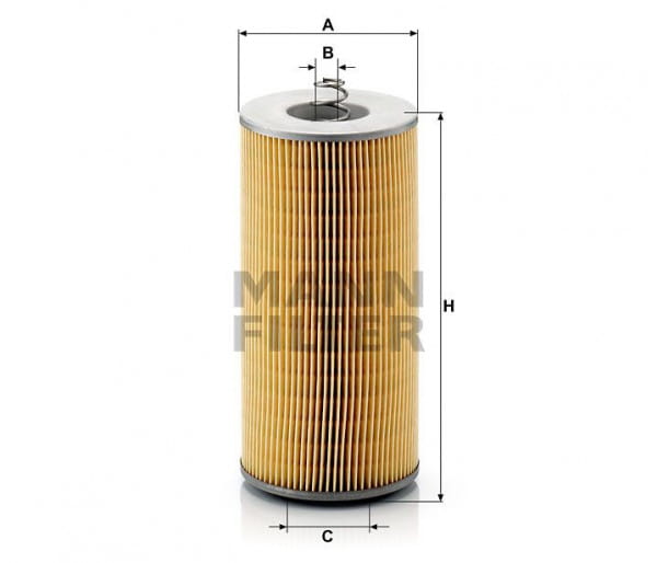 Mann Filter H 12 110/2 x Flüssigkeitsfilterelement