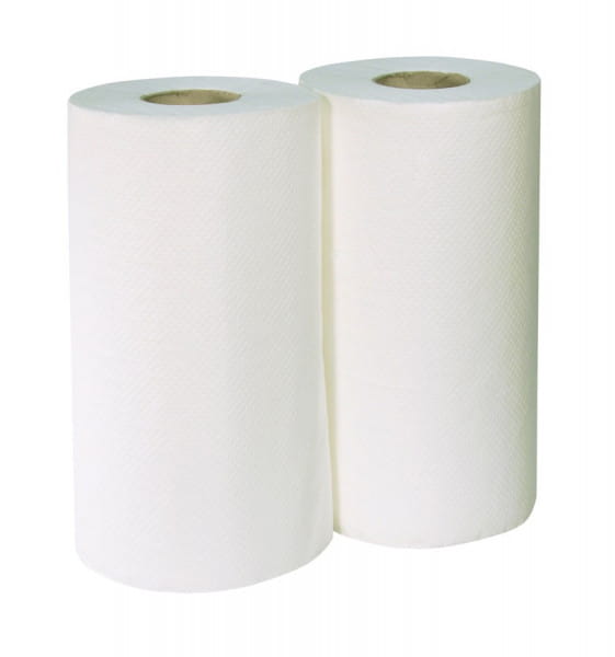 Kerbl Euterpapier weiß - Blatt 24 x 23 cm / 2 x 200 Blatt / Rolle