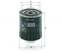 Mann Filter WK 718/7 Kraftstoffwechselfilter