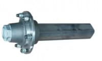 ADR Halbachse - 50 X 50, L-370, Nabe 160/205, M18X1,5