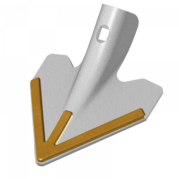 Hackschar Universal - Breite 135 mm mit HR2
