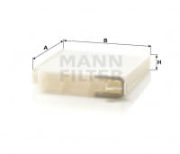 Mann Filter CU1829 Innenraumfilterelement