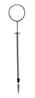 Kerbl Zitzenglöckchen Edelstahl nach Hug - 15 cm / Ø4,4mm