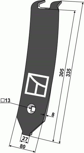 Leitblech - passend zu Lemken 3374482