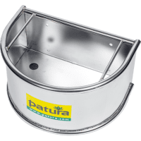 Patura Halbrundtrog Edelstahl - 25L Patura Halbrundtrog Edelstahl - 25L