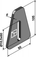 Abstreifer - passend zu Bednar 00023579
