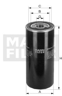 Mann Filter WD 724/5 Wechselfilter SpinOn