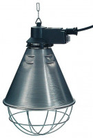 Alu Lampe 2,5m Kabel mit Sparschalter